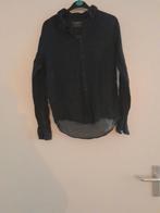 Blauw overhemd maat S, Kleding | Heren, Overhemden, Halswijdte 38 (S) of kleiner, Zwart, Ophalen of Verzenden, Gedragen