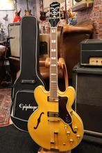 Epiphone Sheraton natural, Muziek en Instrumenten, Ophalen, Zo goed als nieuw, Semi-solid body, Epiphone