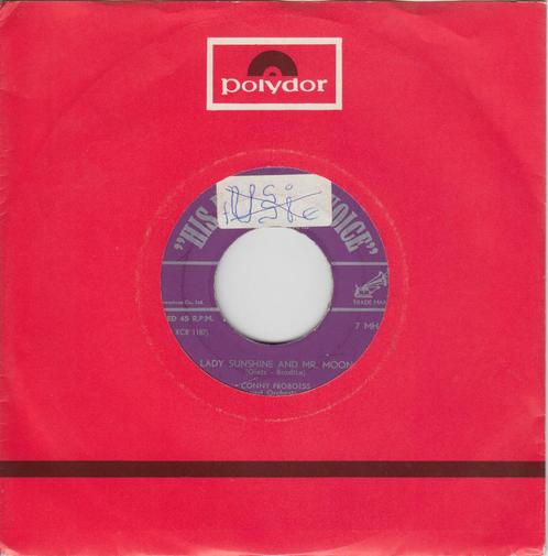 Conny Froboess **Lady Sunshine And Mr. Moon**, Cd's en Dvd's, Vinyl Singles, Gebruikt, Single, Pop, 7 inch, Ophalen of Verzenden