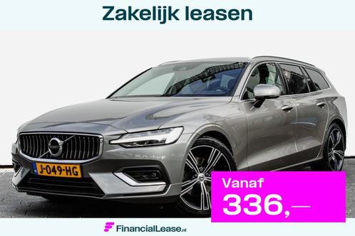 Volvo V60 2.0 B4 198pk Inscription Trekhaak/ Lederen int/ St, Auto's, Volvo, Bedrijf, Lease, Financial lease, V60, ABS, Achteruitrijcamera