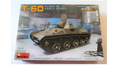 MiniArt 35224 T-60 PLANT No. 37 EARLY SERIES, Hobby en Vrije tijd, Modelbouw | Auto's en Voertuigen, Nieuw, 1:32 tot 1:50, Ophalen of Verzenden