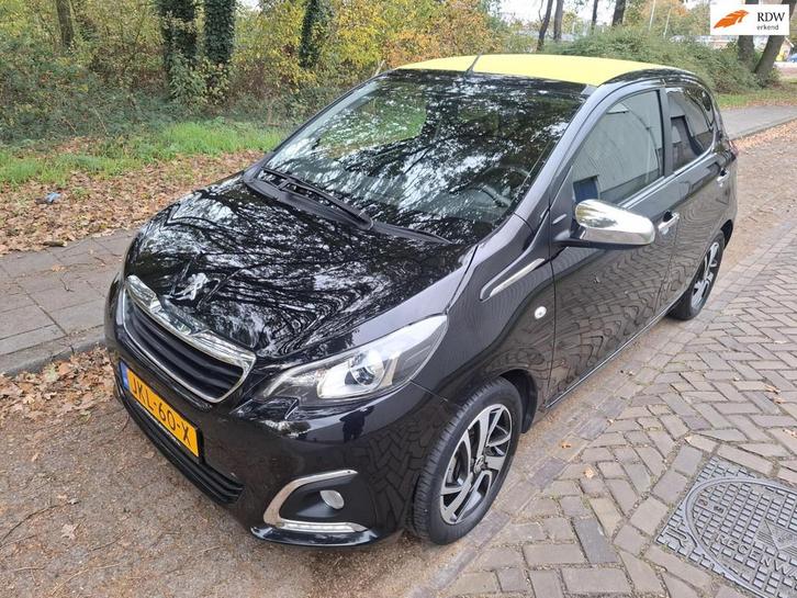 Peugeot 108 1.0 e-VTi GT-Line km 44434 km, apk 2-2027, Auto's, Peugeot, Bedrijf, Te koop, ABS, Achteruitrijcamera, Airbags, Airconditioning