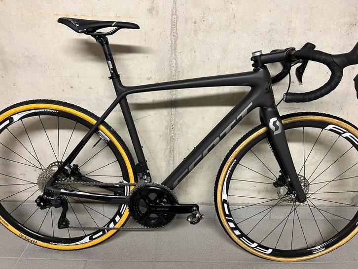 Scott Addict RC CX Gravel - Di2 12s, Fietsen en Brommers, Fietsonderdelen, Gebruikt, Racefiets, Frame, Ophalen