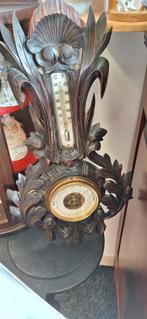Antieke Holosteric Barometer & Thermometer, Ophalen of Verzenden