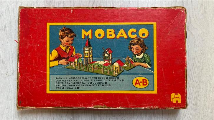 Mobaco, uitgebreid assortiment. 1000+ onderdelen., Antiek en Kunst, Antiek | Speelgoed, Ophalen