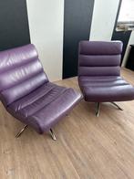 Gebruikte draaistoel in goede staat, Huis en Inrichting, Stoelen, Gebruikt, Overige kleuren, Leer, Ophalen of Verzenden