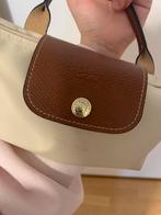 mini longchamp wit, Sieraden, Tassen en Uiterlijk, Tassen | Damestassen, Verzenden, Zo goed als nieuw, Wit, Handtas