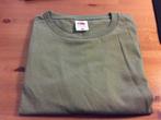 Fruit of the Loom T-shirt. maat L olijfgroen. Nieuw, Maat 52/54 (L), Nieuw, Ophalen of Verzenden, Fruit of the loom
