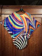 prachtige kleurige kimono One Size, Kleding | Dames, Badmode en Zwemkleding, Ophalen of Verzenden, Zo goed als nieuw, Overige kleuren