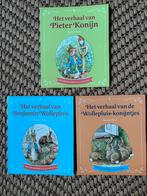 3x pieter konijn boekjes, Ophalen of Verzenden, Zo goed als nieuw
