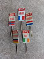 Speldjes VIVO
,France-Eire-Luxembourg-Deutschland-Norge, Ophalen of Verzenden, Gebruikt