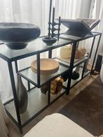 Wandkastjes sidetable, Ophalen, Minder dan 150 cm, Minder dan 100 cm, Metaal