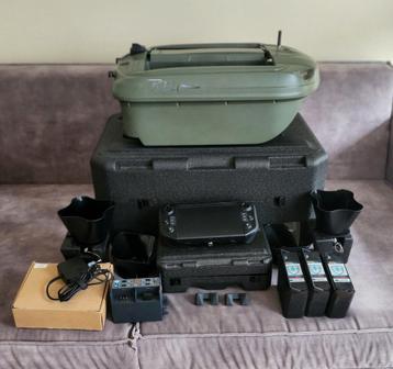 Complete karperset Rt7 Voeboot Nash Carp Porter Daiwa  Fox beschikbaar voor biedingen