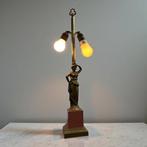 Vintage empire vrouw figuur tafellamp, Antiek en Kunst, Antiek | Lampen, Ophalen