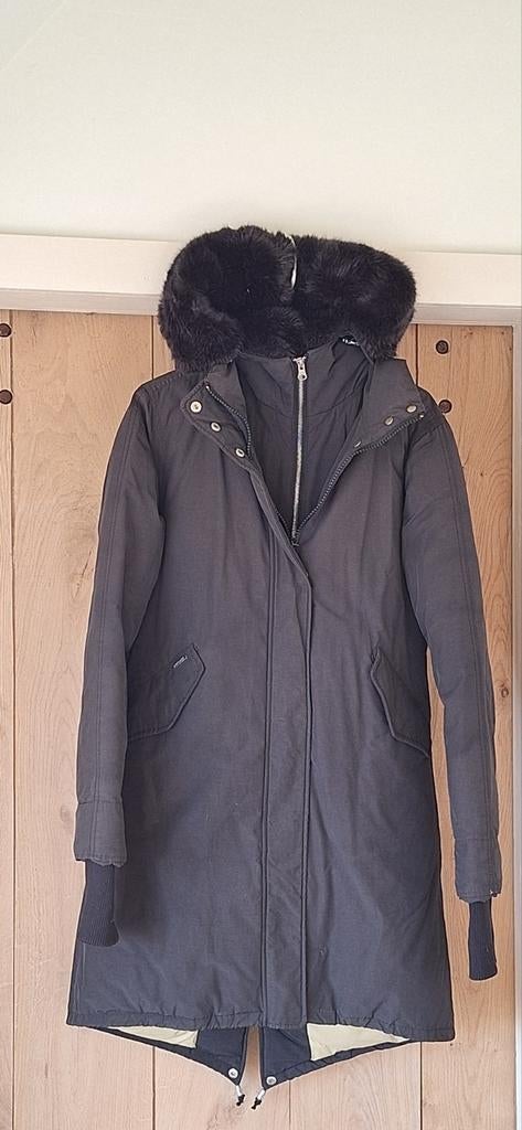 Airforce Winterjas Dames - Maat M - Zwart, Airforce, Ophalen of Verzenden, Maat 38/40 (M), Zwart