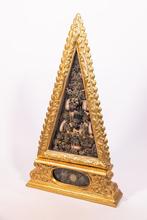 Barokke reliekhouder hand van Anna in was 18e eeuw, Antiek en Kunst, Antiek | Religie, Ophalen of Verzenden