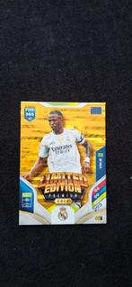 Panini Fifa 365 Vinícius Júnior Limited Edition Gold, Verzamelen, Verzenden, Zo goed als nieuw, Buitenlandse clubs, Spelerskaart