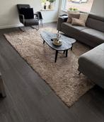 Hoogpolig beige vloerkleed/tapijt, 200 cm x 290 cm., Gebruikt, Beige, 150 tot 200 cm, 200 cm of meer