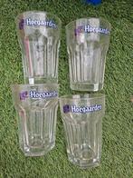 4 Hoegaarden Glazen - Laatste set!, Huis en Inrichting, Keuken | Servies, Ophalen of Verzenden, Gebruikt, Glas, Glas of Glazen