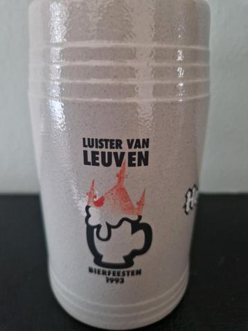 Stella Artois en Hoegaarden pul luister van Leuven 1993 beschikbaar voor biedingen