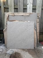 Italgraniti natuursteen tegels taupe - 8,7 m2, Doe-het-zelf en Verbouw, Tegels, Ophalen, 5 tot 10 m², Zo goed als nieuw, Vloertegels