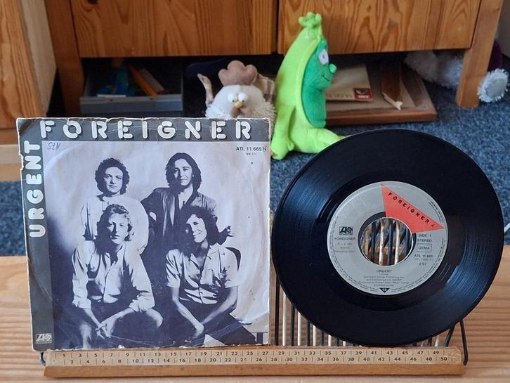 Foreigner-Urgent(75) 3 euro vaste prijs, Cd's en Dvd's, Vinyl Singles, Zo goed als nieuw, Single, Pop, 7 inch, Ophalen of Verzenden