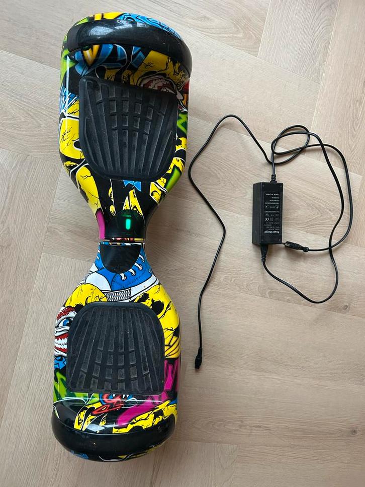 Evercross Hoverboard 6.5'' - Bluetooth & LED, Kinderen en Baby's, Speelgoed | Buiten | Accuvoertuigen, Gebruikt, Ophalen