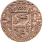 WATERSNOOD 1953 ZUID-HOLLAND, Postzegels en Munten, Penningen en Medailles, Verzenden, Overige materialen