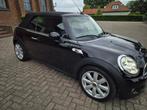 MINI COOPER S CABRIO 174 PK BOMVOL ALLE OPTIES, Auto's, Mini, Voorwielaandrijving, Zwart, Cabriolet, Zwart