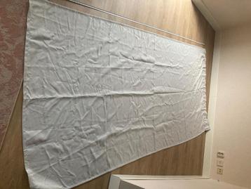 Zilver/licht grijze gordijnen beschikbaar voor biedingen