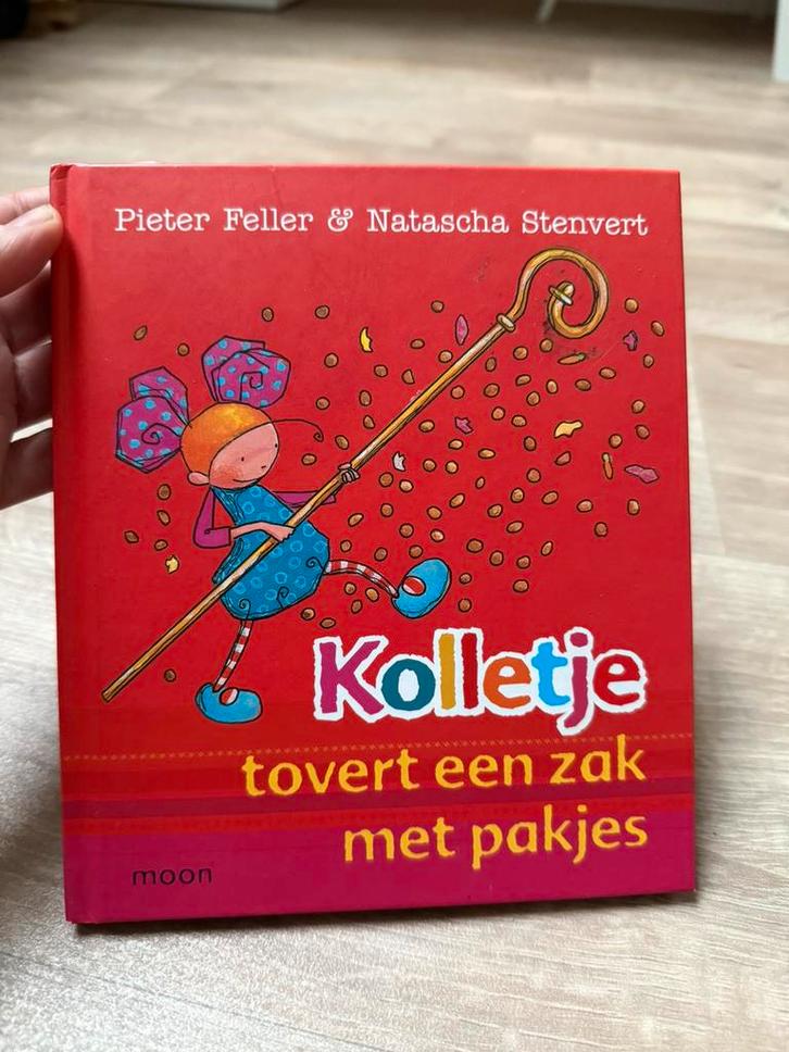 Pieter Feller - Kolletje Sint en kerst omkeerboek, Boeken, Kinderboeken | Jeugd | onder 10 jaar, Zo goed als nieuw, Fictie algemeen