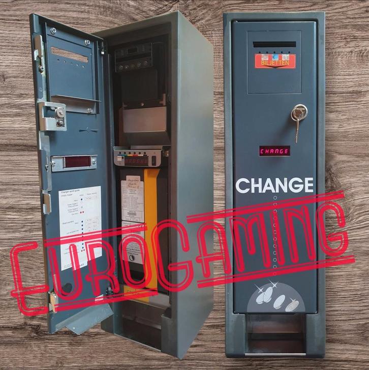 Nette goed werkende Arcade III muntwisselaar ✅, Verzamelen, Automaten | Gokkasten en Fruitautomaten, Ophalen