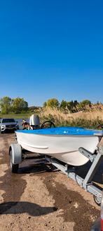 Speedboot met Evinrude 35pk motor en trailer, Watersport en Boten, Gebruikt, Ophalen of Verzenden, 30 tot 50 pk, Snelvarend