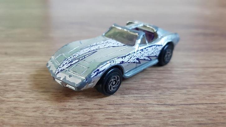 Chevrolet Corvette C3 Sting Ray T-Top Modelauto Matchbox, Hobby en Vrije tijd, Modelauto's | Overige schalen, Gebruikt, Auto, Ophalen of Verzenden