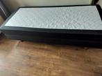 1 persoons boxspring, Ophalen, Gebruikt, 90 cm, Eenpersoons