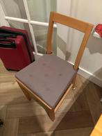 IKEA PINNTORP 4 stoelen met stoelkussen, Huis en Inrichting, Stoelen, Ophalen, Bruin, Zo goed als nieuw, Vier