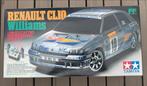 Vintage Tamiya Renault Clio Williams FF01 NIB 58138, Ophalen of Verzenden, Nieuw, Schaal 1:10, Elektro