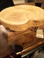 Houten Serveerplank/taartplateau, Huis en Inrichting, Ophalen of Verzenden, Zo goed als nieuw, Rond, Hout