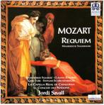 Mozart: Requiem en Ode funèbre o.l.v. Jordi Savall, Ophalen of Verzenden, Vocaal, Zo goed als nieuw, Met libretto