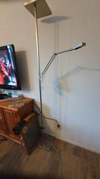 Staande lamp met leeslamp, Ophalen, Gebruikt
