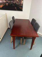 Eet tafel met 4 stoelen, Ophalen, Rechthoekig, 50 tot 100 cm