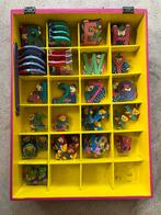 Houten doos met 45 houten speldjes broches voor kinderen, Nieuw, Ophalen of Verzenden