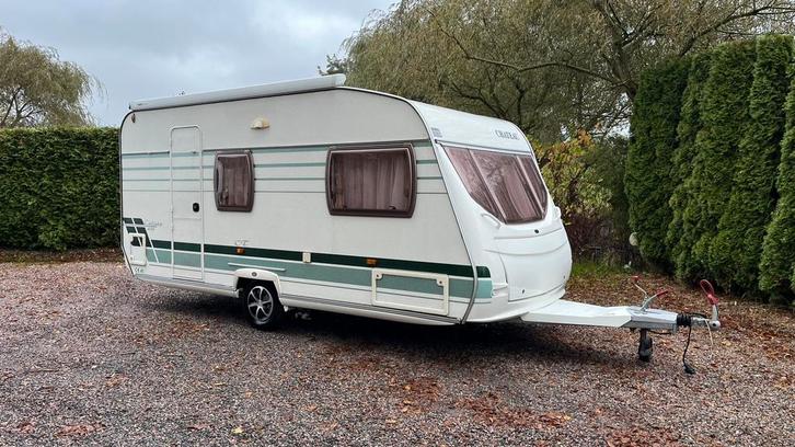 Chateau 450  calista CT . 2005, Caravans en Kamperen, Caravans, Bedrijf, tot en met 4, 750 - 1000 kg, Treinzit, Chateau, 4 tot 5 meter