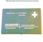 EHBO Pharmaphile Shockproof Verbandtrommel met materialen, Gebruikt, Ophalen of Verzenden