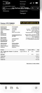 Gladde plinten - 12 x 68 mm - 2450 mm, Ophalen, Overige materialen, Zo goed als nieuw, 250 cm of meer