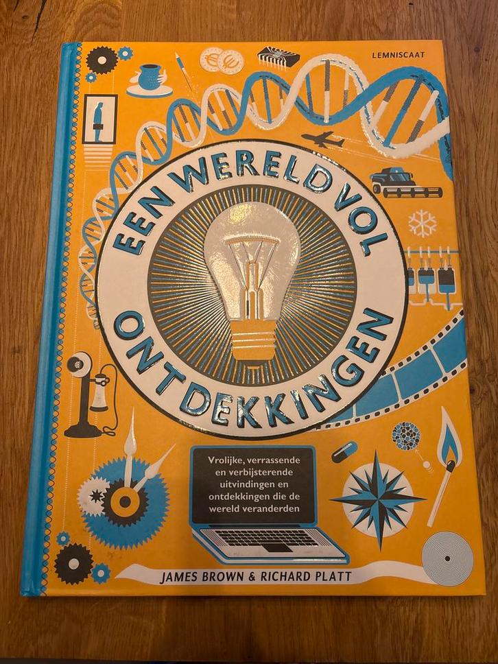 Boek een wereld vol ontdekkingen in nieuwstaat, Boeken, Encyclopedieën, Nieuw, Los deel, Algemeen, Ophalen of Verzenden