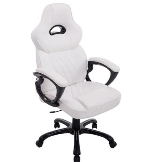 game Bureaustoel wit, Huis en Inrichting, Bureaustoelen, Nieuw, Wit, Ophalen of Verzenden