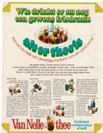 3 Orginele VAN NELLE THEE advertenties 1959-1966-1971, Verzenden, Zo goed als nieuw, Overige typen