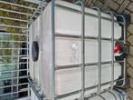 Lege ibc containers, Tuin en Terras, Regentonnen, Kunststof, Gebruikt, Met kraantje, 150 liter of meer