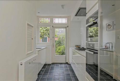 Moderne witte hoogglans keuken, Huis en Inrichting, Keuken | Complete keukens, Gebruikt, Wit, Ophalen